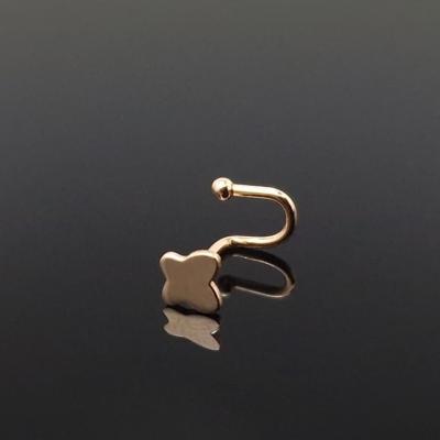 Auksinis auskaras į nosį