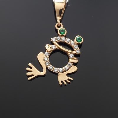 Auksinis pakabukas Varlytė