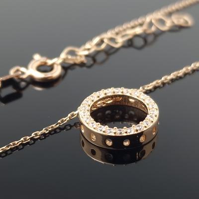 Auksinė grandinėlė su akutėmis