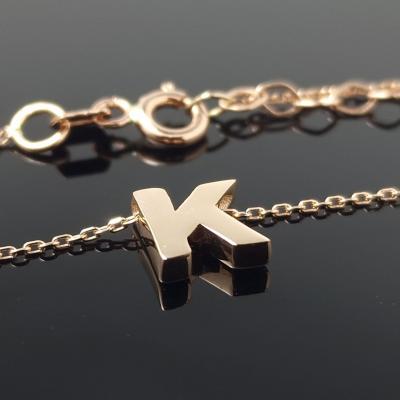 Auksinė grandinėlė su raidele K