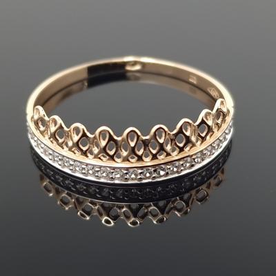 Auksinis žiedas Karūna