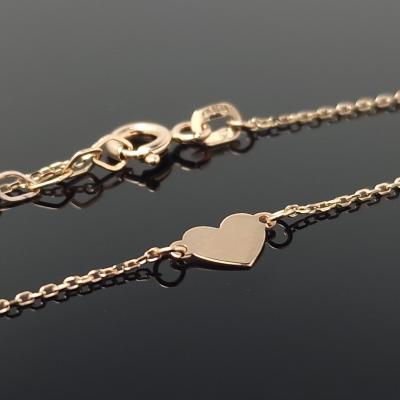 Auksinė apyrankė su Širdele