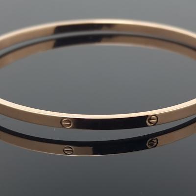 Standi auksinė apyrankė