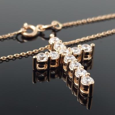 Auksinė grandinėlė su Kryžiuku