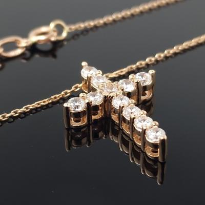 Auksinė grandinėlė su Kryžiuku