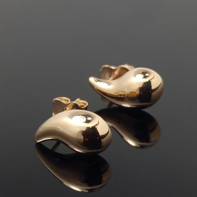 Auksiniai auskarai Lašas